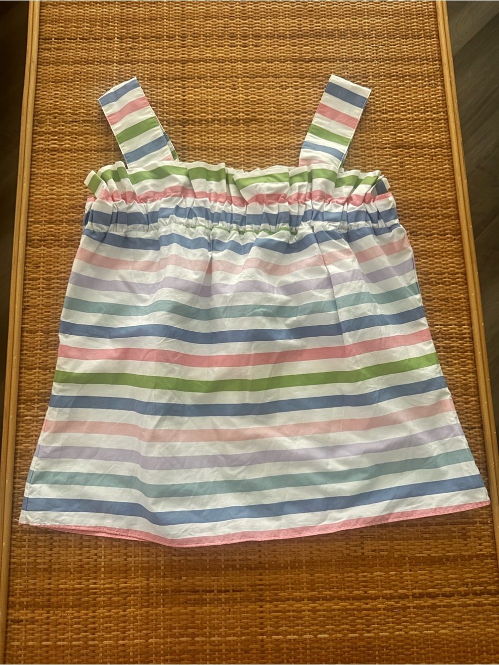 Women’s Pastel Stripe Sun Top - Multicolor